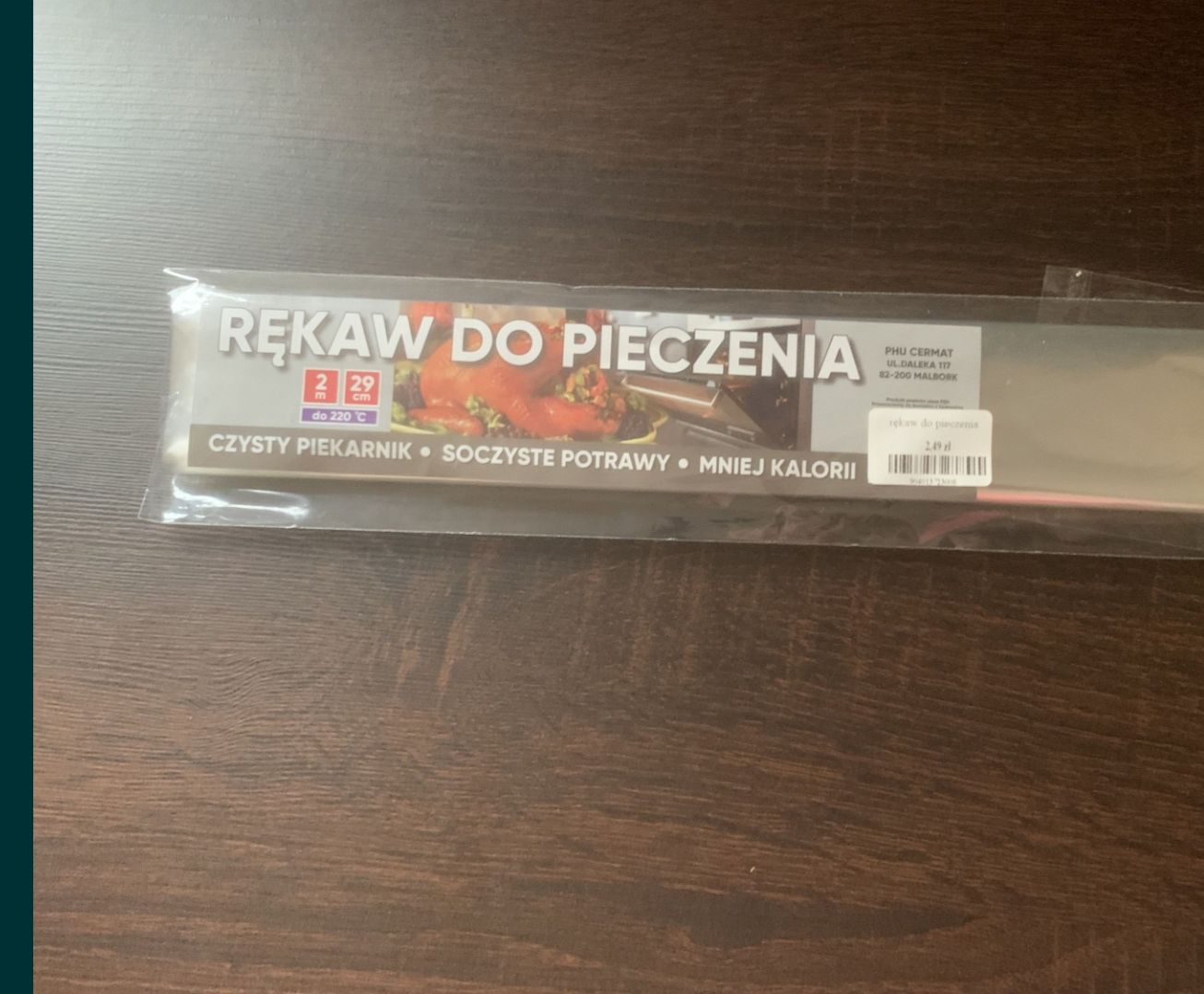 Rękaw do pieczenia 2m 29cm 48tknk