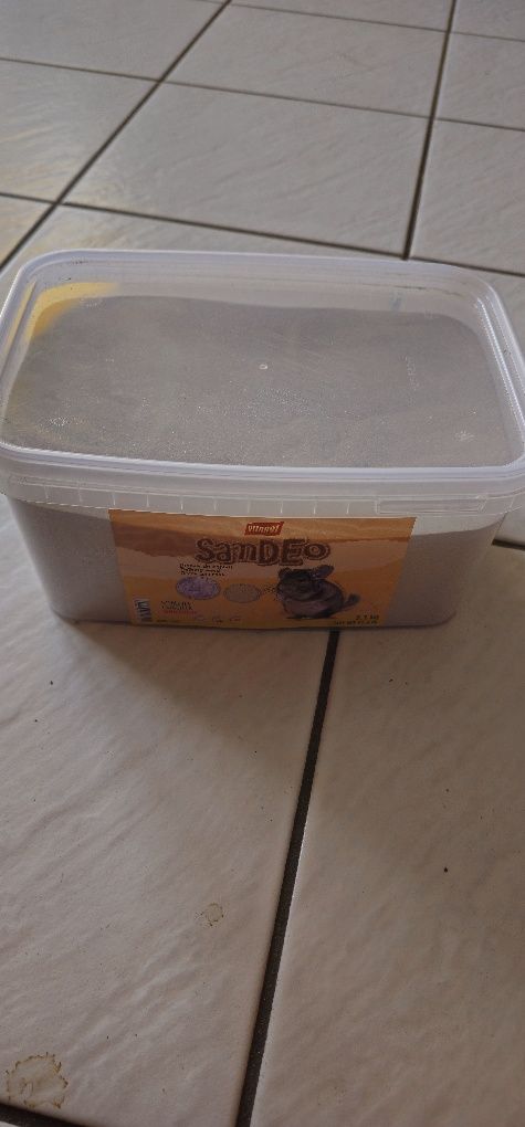 Piasek do kąpieli szynszyla, chomik itp