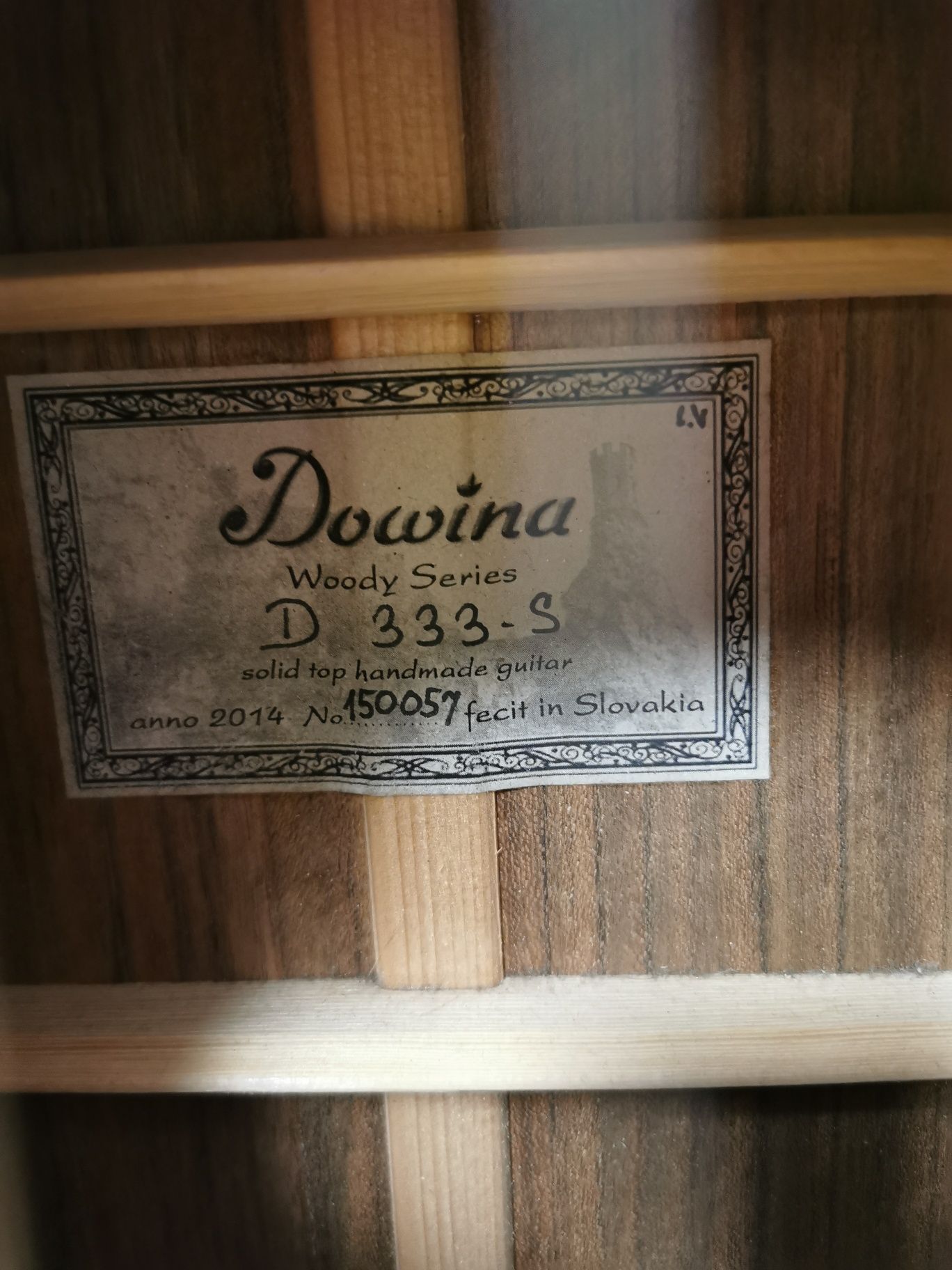 Rewelacyjna gitara akustyczna Dowina D333 - okazja!!!