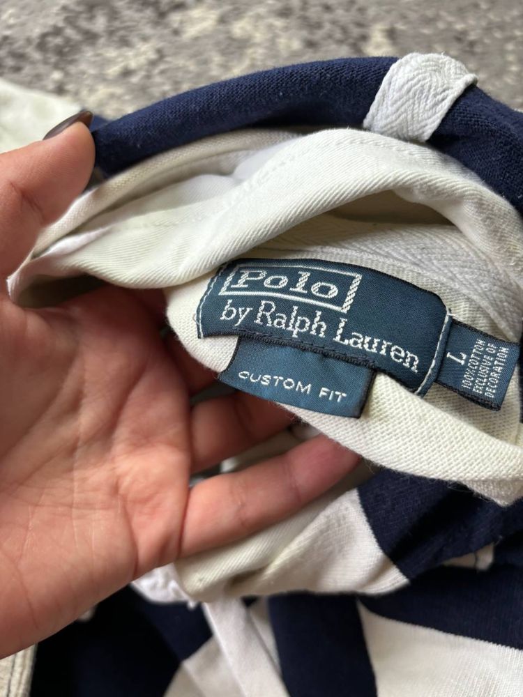 Лонг Джерсі кофта polo Ralph Lauren 1/4
