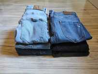 Jeansy Zara i Bershka