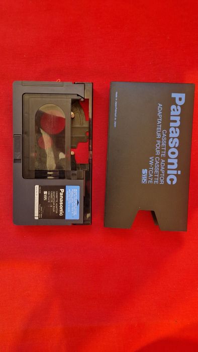 Kaseta Matka Panasonic VHS SVHS SVHSC VHSC Sony JVC Philips Blaupunkt