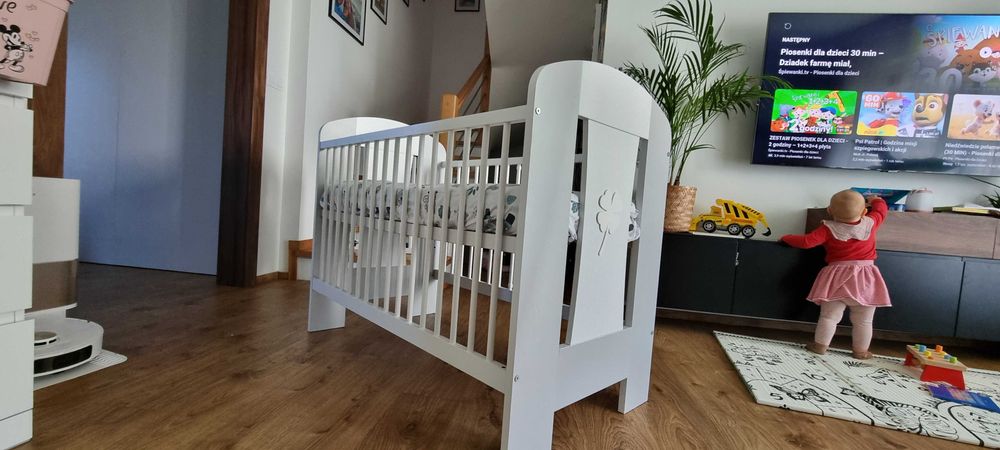 Łóżeczko  dziecięce  plus materac z wkladem kokosowym nie używane