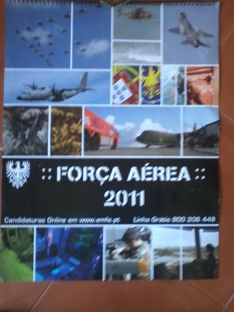 Calendário Força Aerea 2011