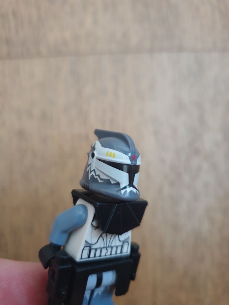 Custom Hełm Commander Wolffe Invert Phase 1 Redmil lego star wars