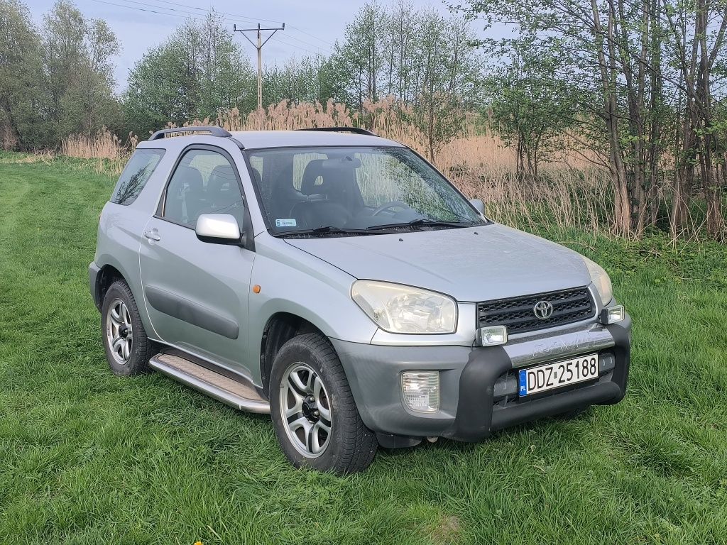 Toyota RAV4 II zadbana bez rdzy, skóra hak