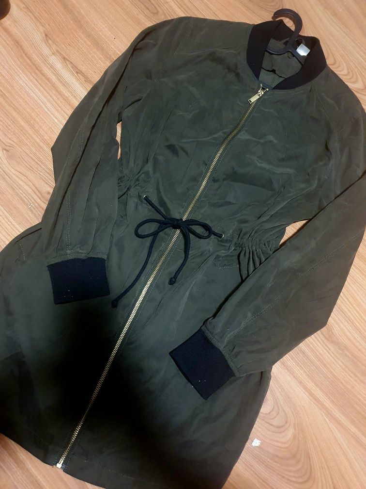 Kurtka parka wiosenna H&M, r. 40