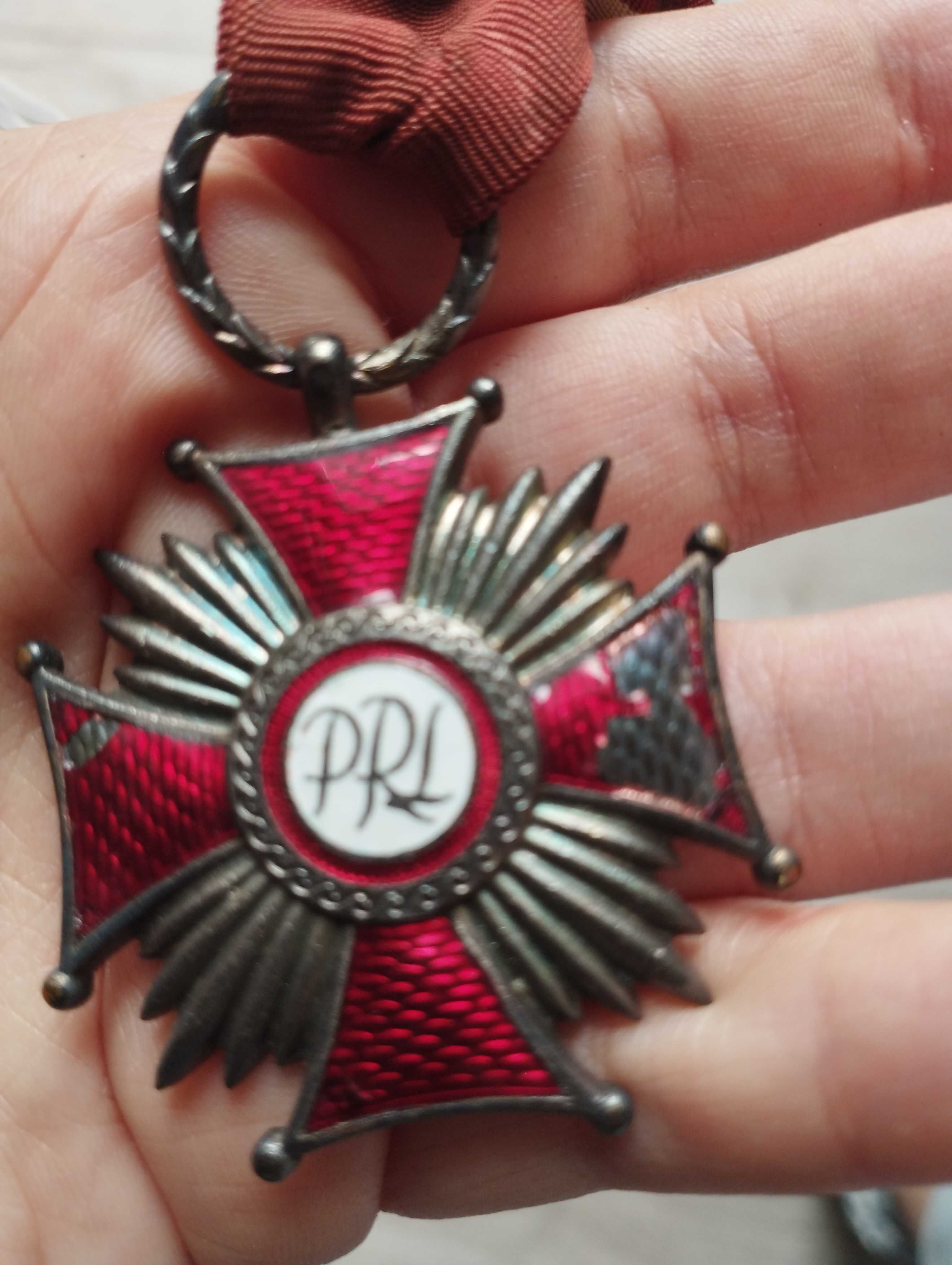 odznaczenie medal PRL srebrny krzyż zasługi