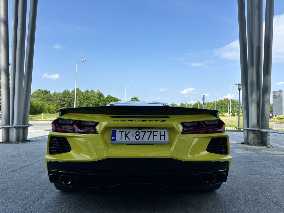 Wypożyczalnia Wynajem Samochodów Sportowych Chevrolet Corvette C8