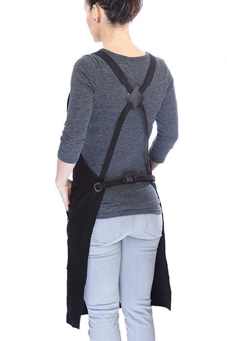 Фартух професійний Hudson, для кухні, гриля та барбекю (чорний)