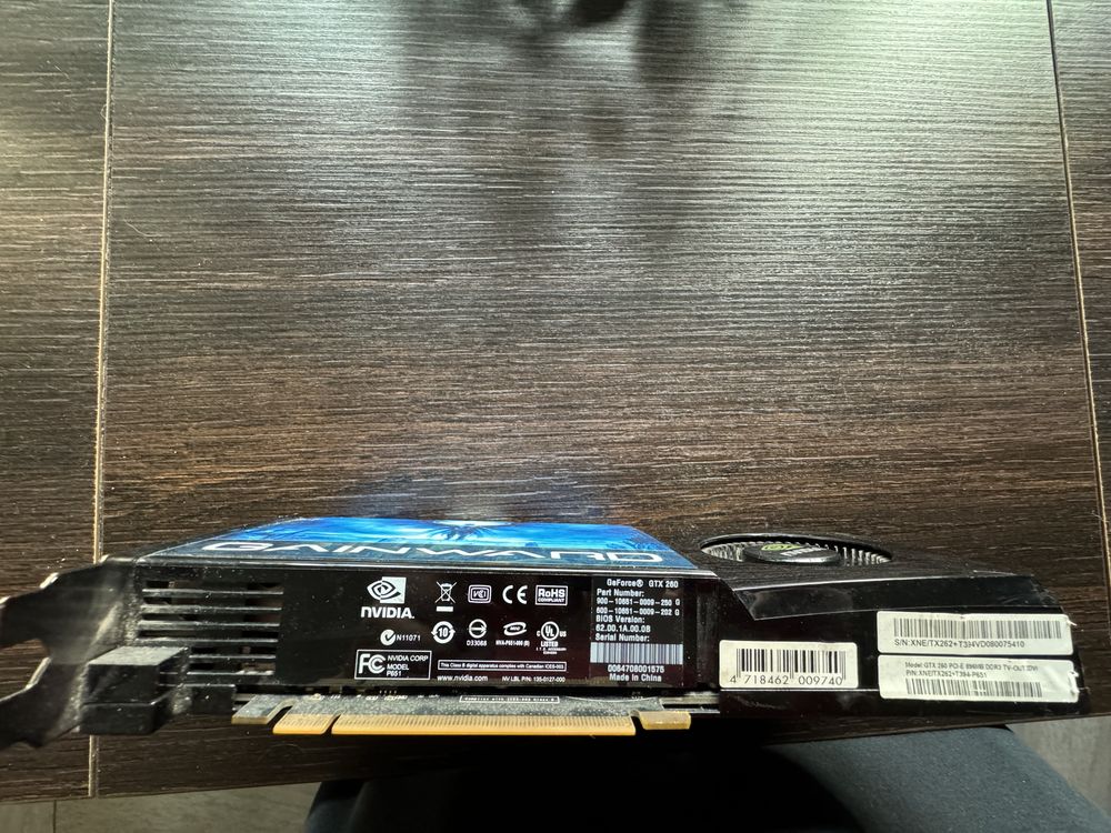** DO NEGOCJACJI** Na sprzedaż: Gainward GeForce GTX 260 896MB