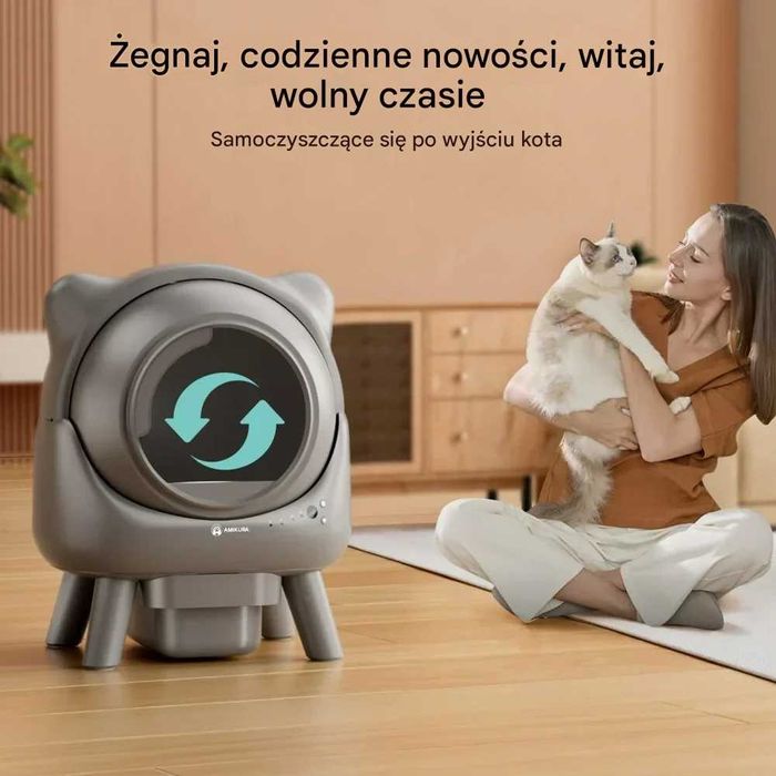 Amicura Cura X1 Samoczyszcząca kuweta dla kota