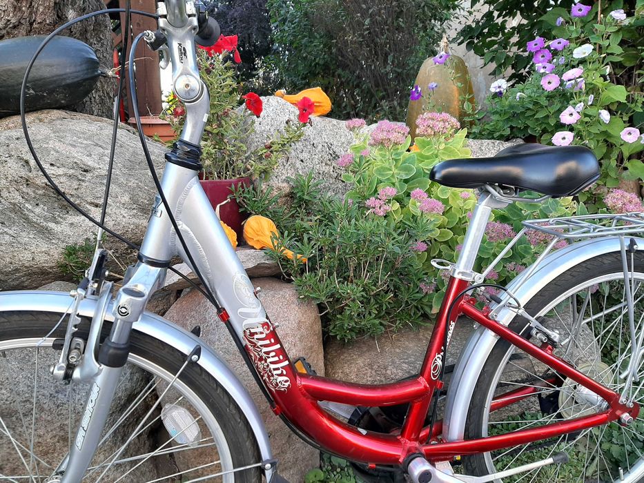 Rower Dziewczynka 24" jak NOWY Unibike