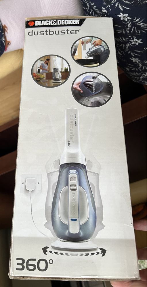 odkurzacz akumulatorowy BLACK&DECKER Dustbuster 4.8V DV4810NQW