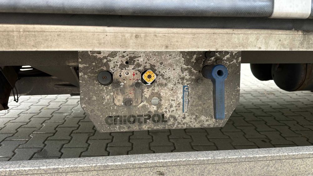 Przyczepa Ciężarowa GNIOTPOL G4080 zaczep fi40 ALUMINIOWA PODŁOGA