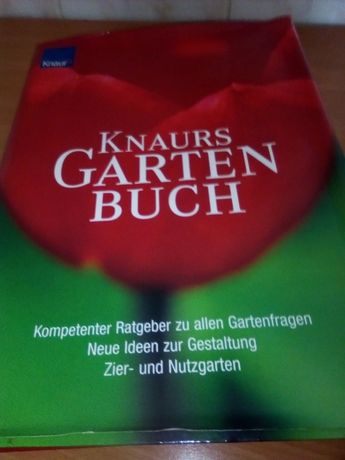 Livro do quintal Knaurs Garten Buch