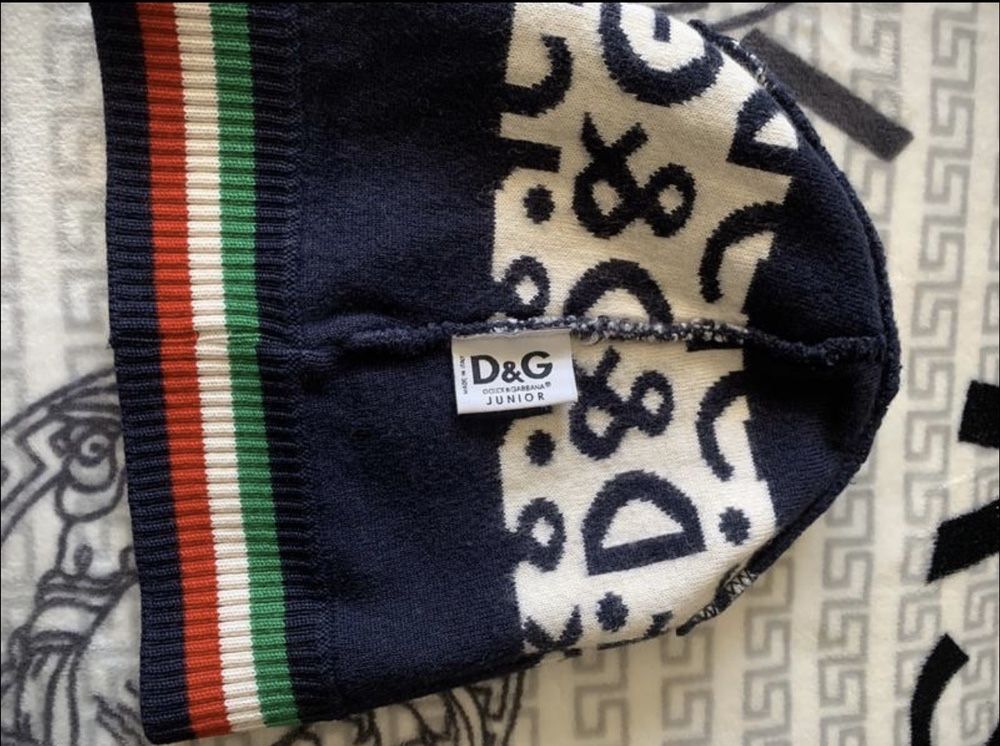 Шапочка оригинал D&G детская