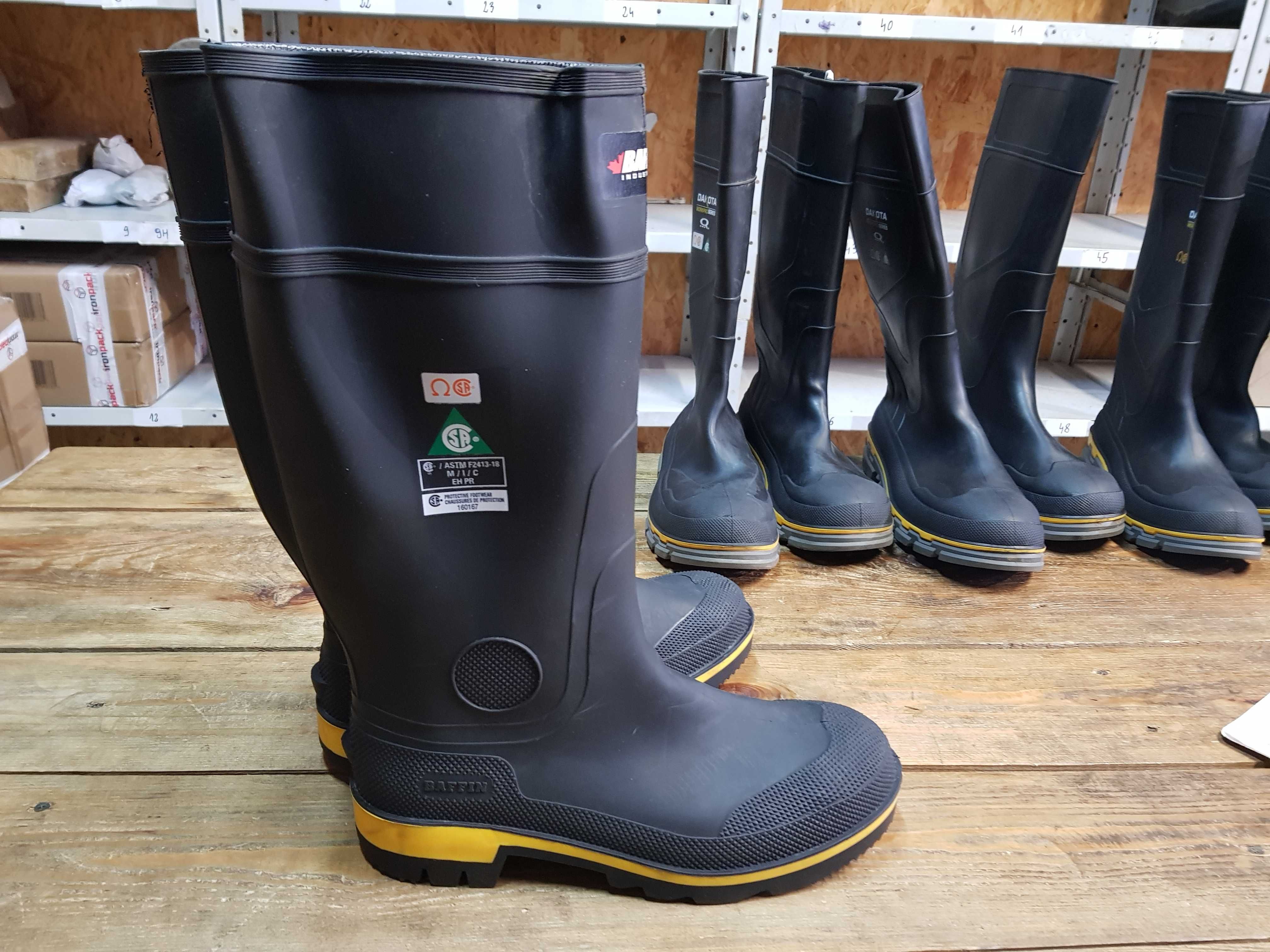 Kalosze robocze BAFFIN rozm 43 wkł 28,5 cm S3
