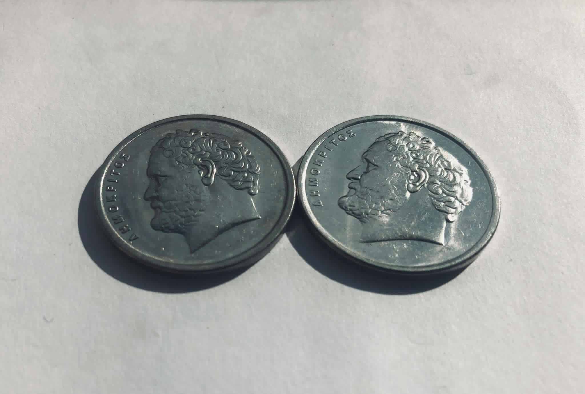 2 Monety 10 Drachm Grecja 1992r ,1994r