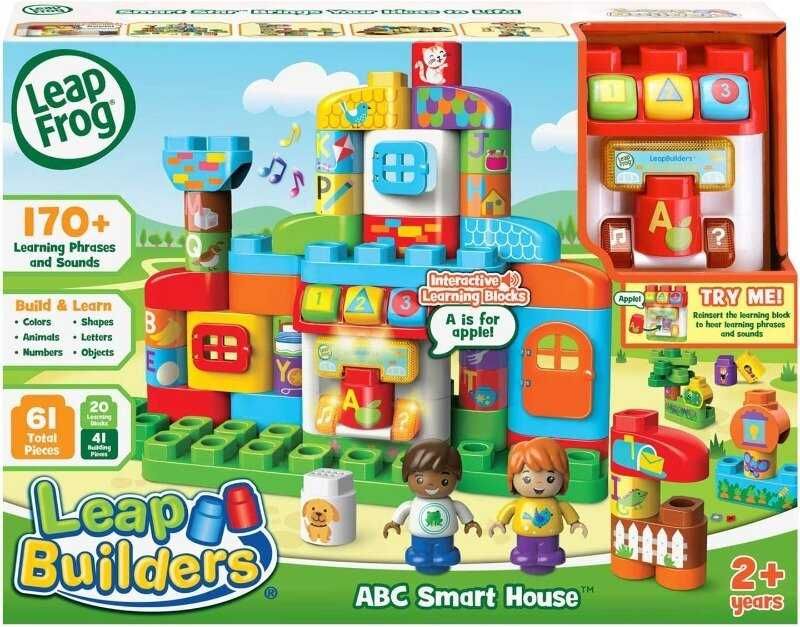 LeapFrog Конструктор алфавіт  LeapBuilders ABC Smart House