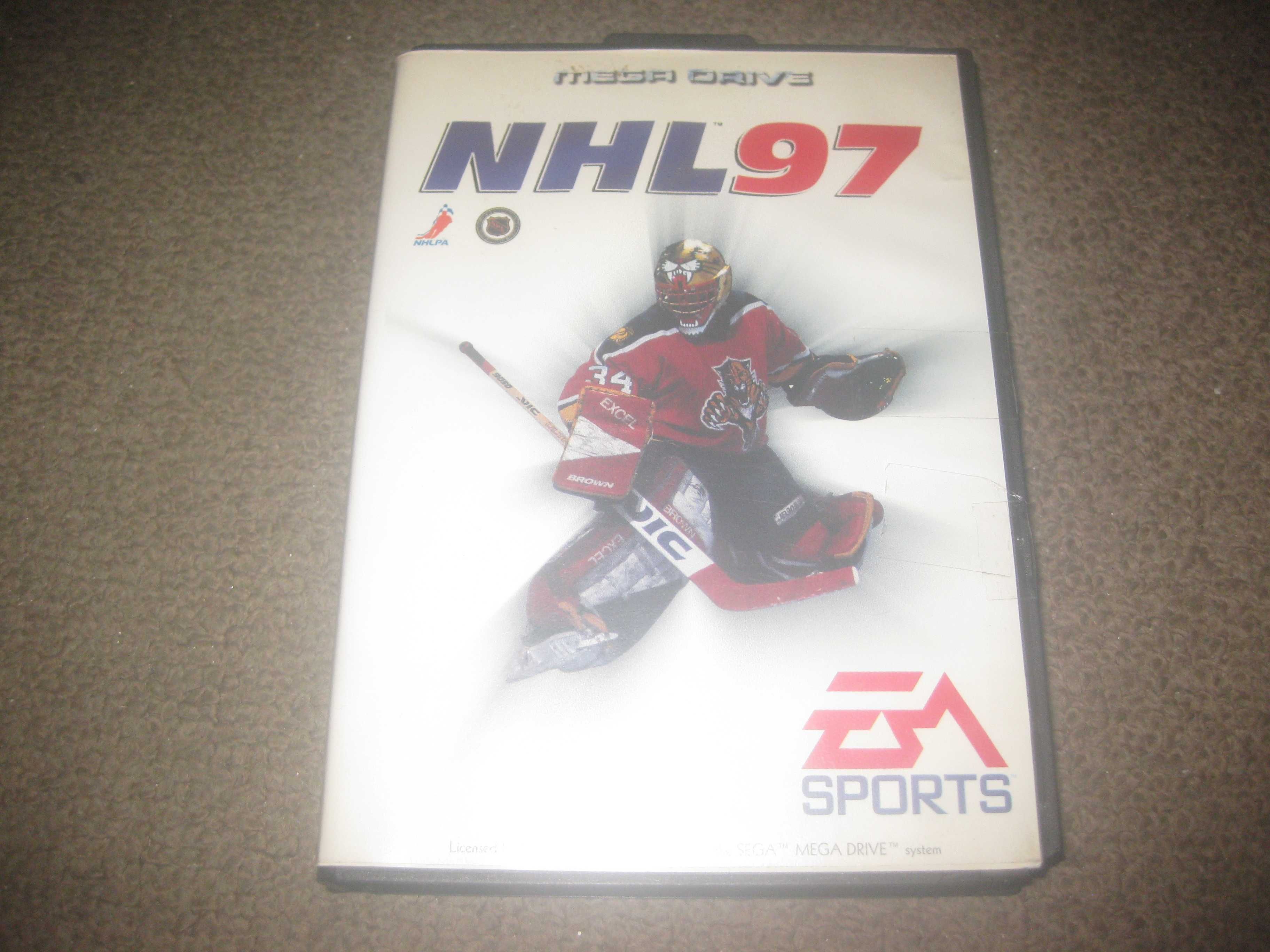 Jogo "NHL 97" para Sega Mega Drive