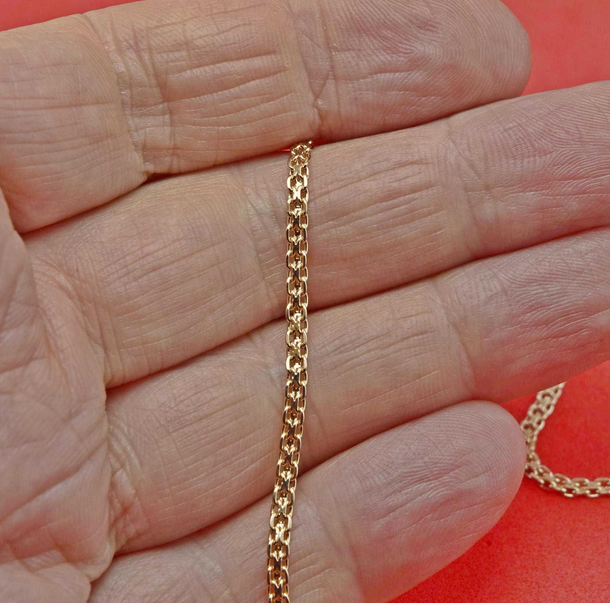 Золотая цепочка цепь Золотий ланцюг 8,78 гр, 50 см Золото 585