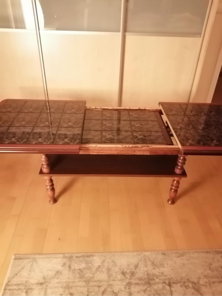 Stolik drewniany rozkładany