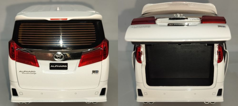 Toyota ALPHARD Executive Lounge модель 1:18 автоматические двери Звук