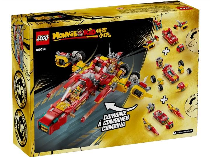LEGO 80050 Monkie Kid Pomysłowe pojazdy
