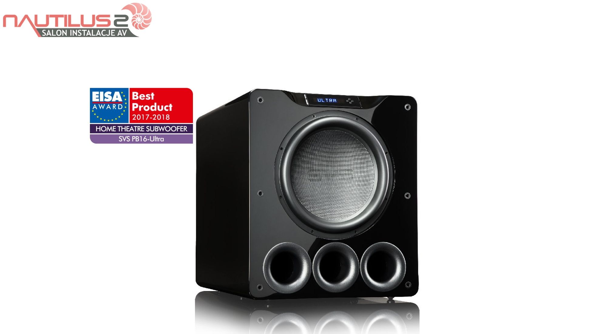 SVS PB-16 ULTRA Czarny subwoofer aktywny 16" 1500W RMS | Raty 30x0%