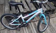 Rower dla dziewczynki 6+ White XC 200 Lite Ane 20 Alu Lekki