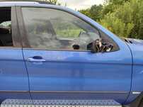 DRZWI PRAWY PRZÓD BMW X5 E53 LIFT 335 ESTORILBLAU