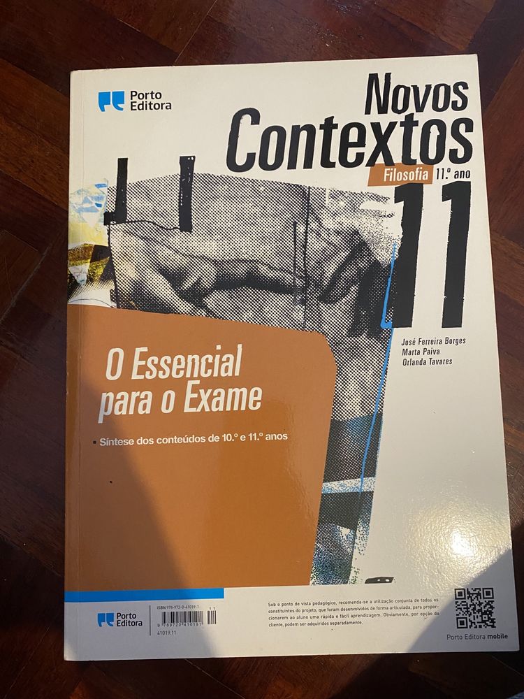 Caderno do aluno/o essencial para o exame Novos Contextos 11