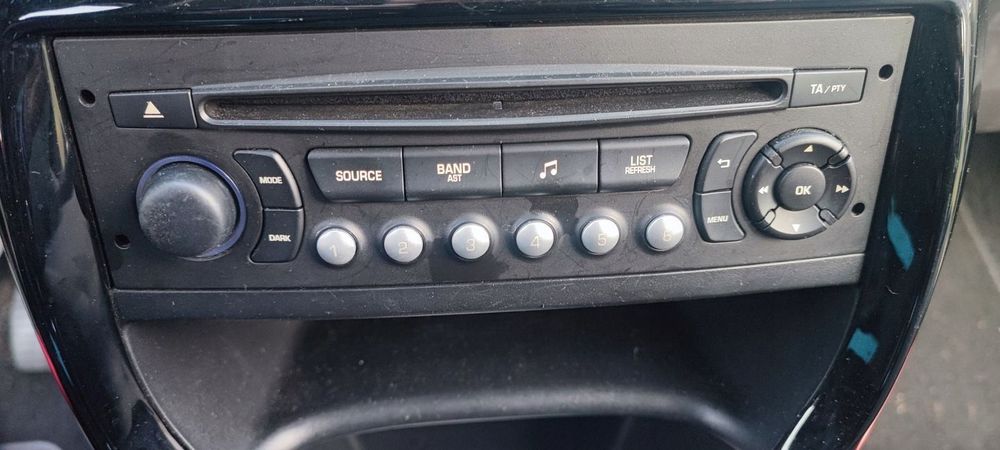CITROEN C3 II LIFT FL 13-16 RADIO FABRYCZNE CD  KOD