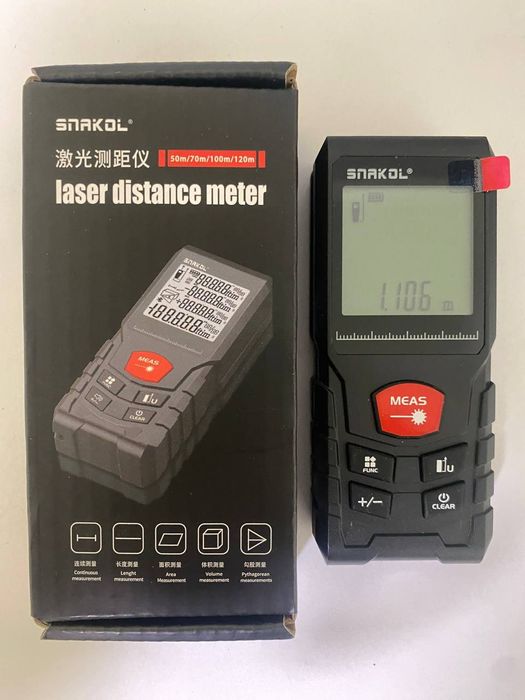 Продам лазерну рулетку 50 м.