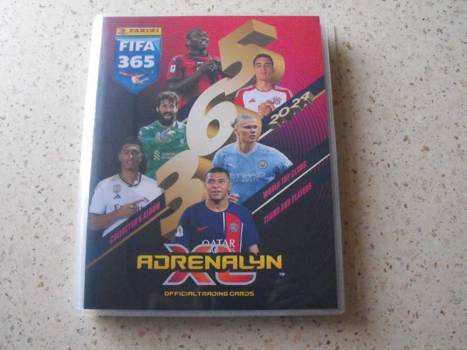 Komplet 450 kart FIFA 365 rok 2024 + album. NOWE !!! OKAZJA !!!