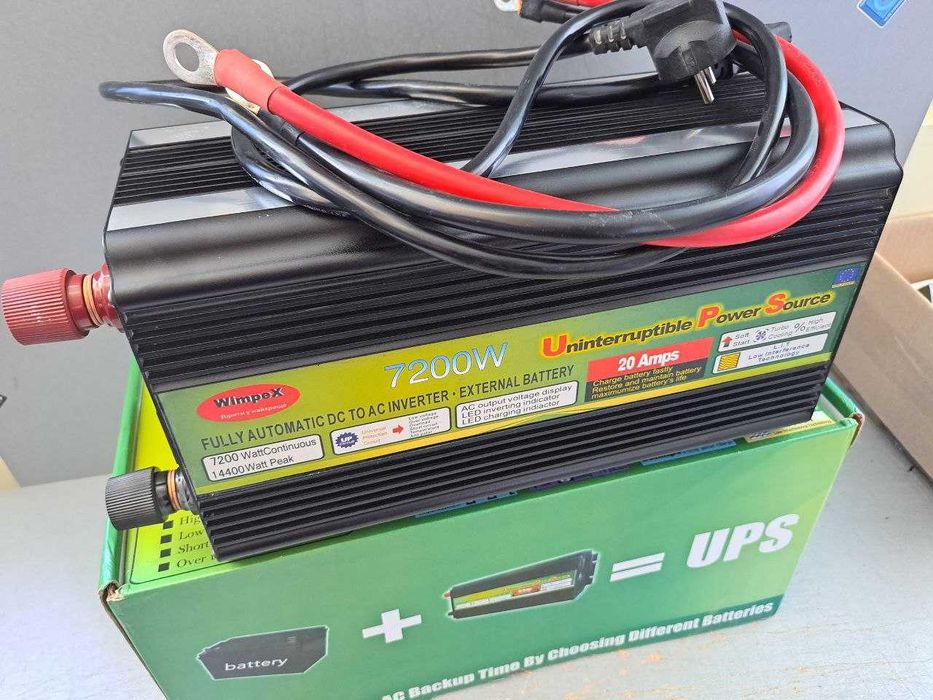 Преобразователь с функцией заряда 12v 7200вт Безперебійник Інвертор