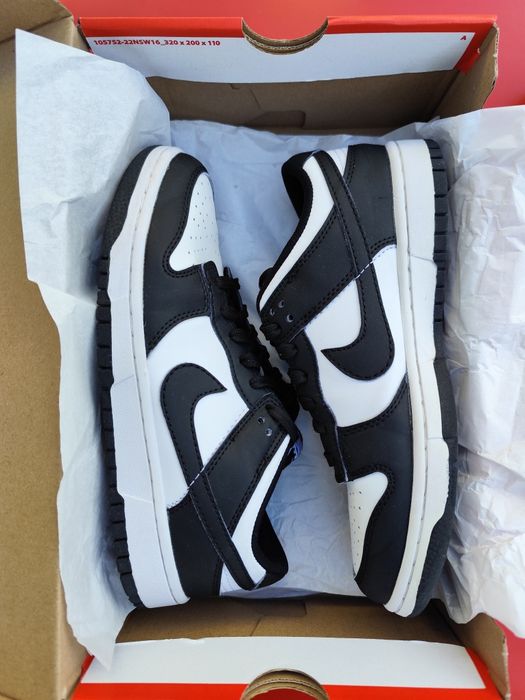 Nike Dunk Low Panda Pretas | Tamanho 39 | Estado Excelente