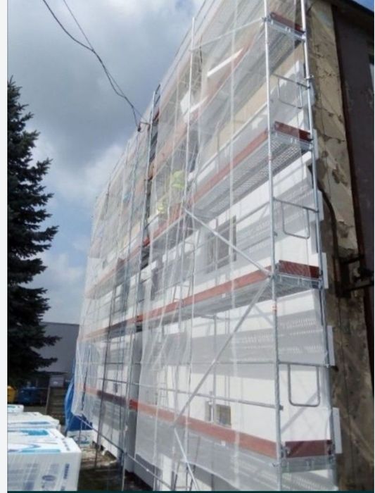 Rusztowanie plettac 97 m2 elewacyjne na sprzedaż