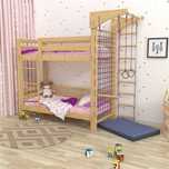 Двухъярусная спортивная кровать (babyson 8) 80x190см