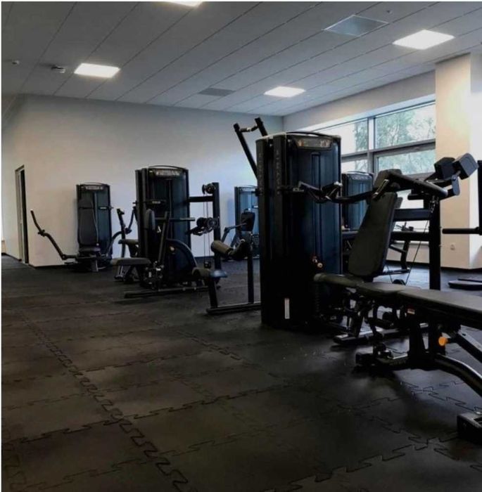 Mata gumowa PUZZLE pod sprzęt do ćwiczeń basen gruba ZESTAW 4szt WRO