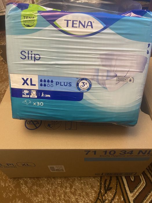 Підгузники TENA  SLIP  PLUS XL  30 шт.