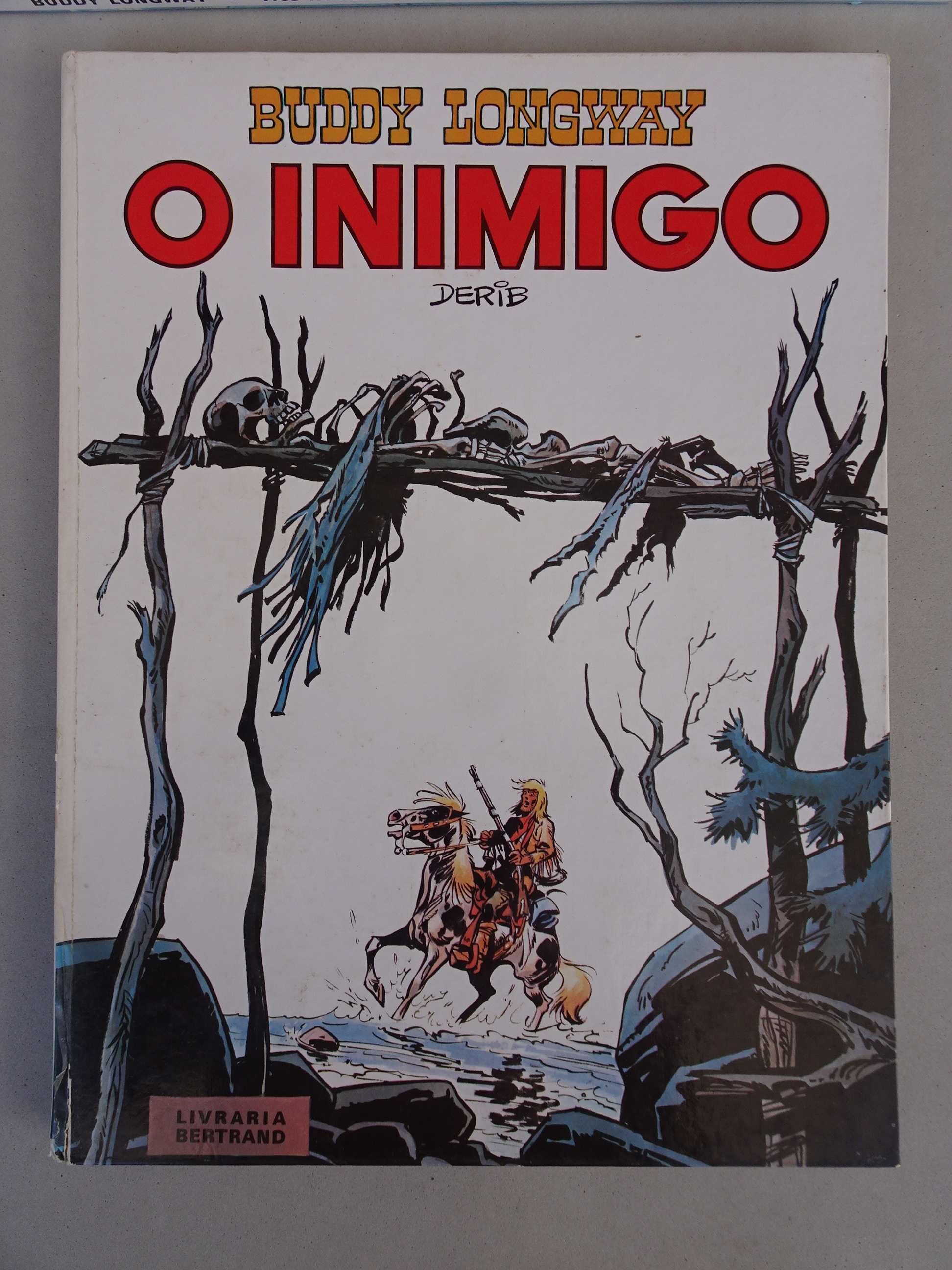 Livro Banda Desenhada Aventuras Buddy Longway - O Inimigo