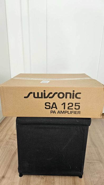 Wzmacniacz Swissonic SA 125 – wzmacniacz z mikserem NOWY na gwarancji!