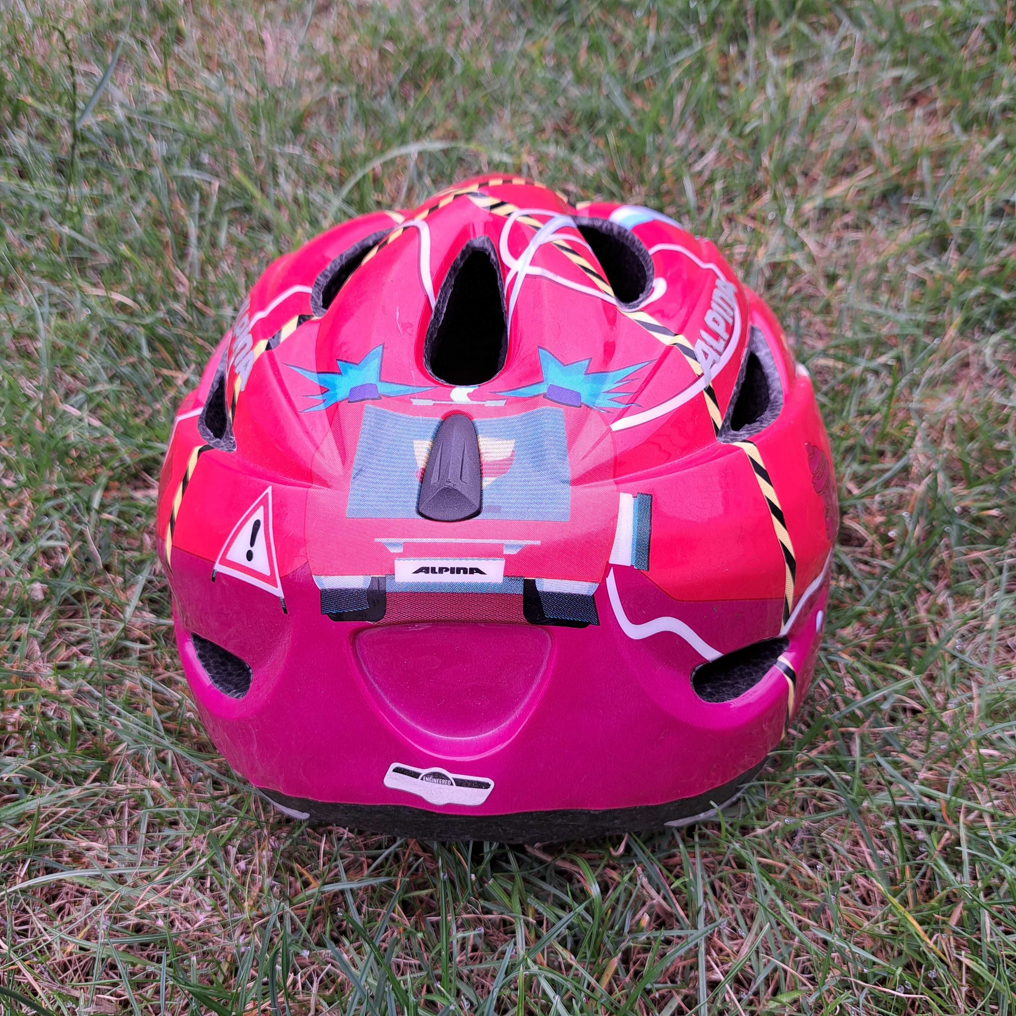 Kask rowerowy dziecięcy Alpina