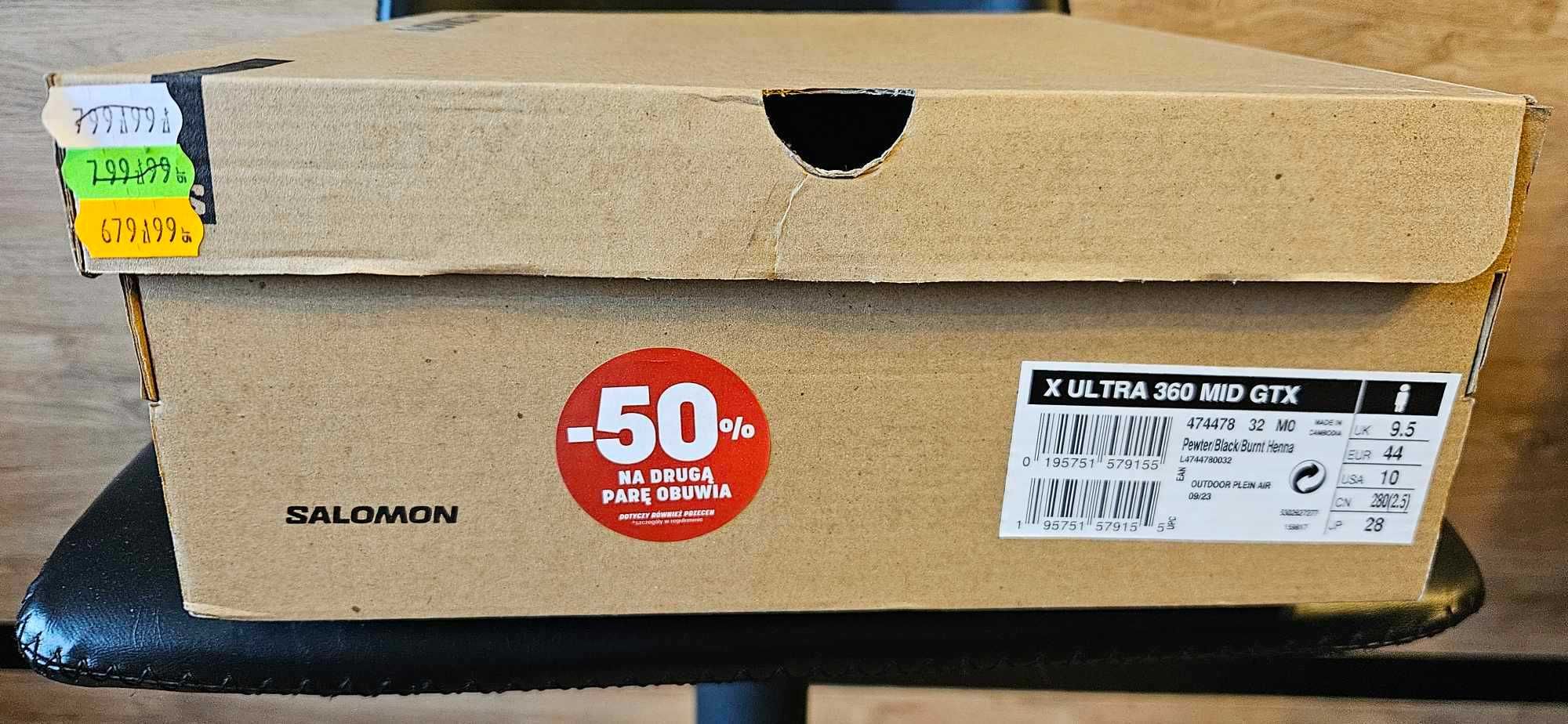 Salomon X ULTRA 360 mid GTX GORE-TEX r44