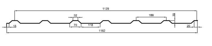 Blacha trapezowa trapez T18