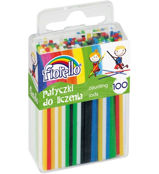 Patyczki Do Liczenia Fiorello 100 Sztuk Fiorello