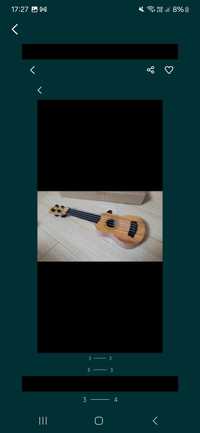 Gitarka ukulele 35 cm nowa