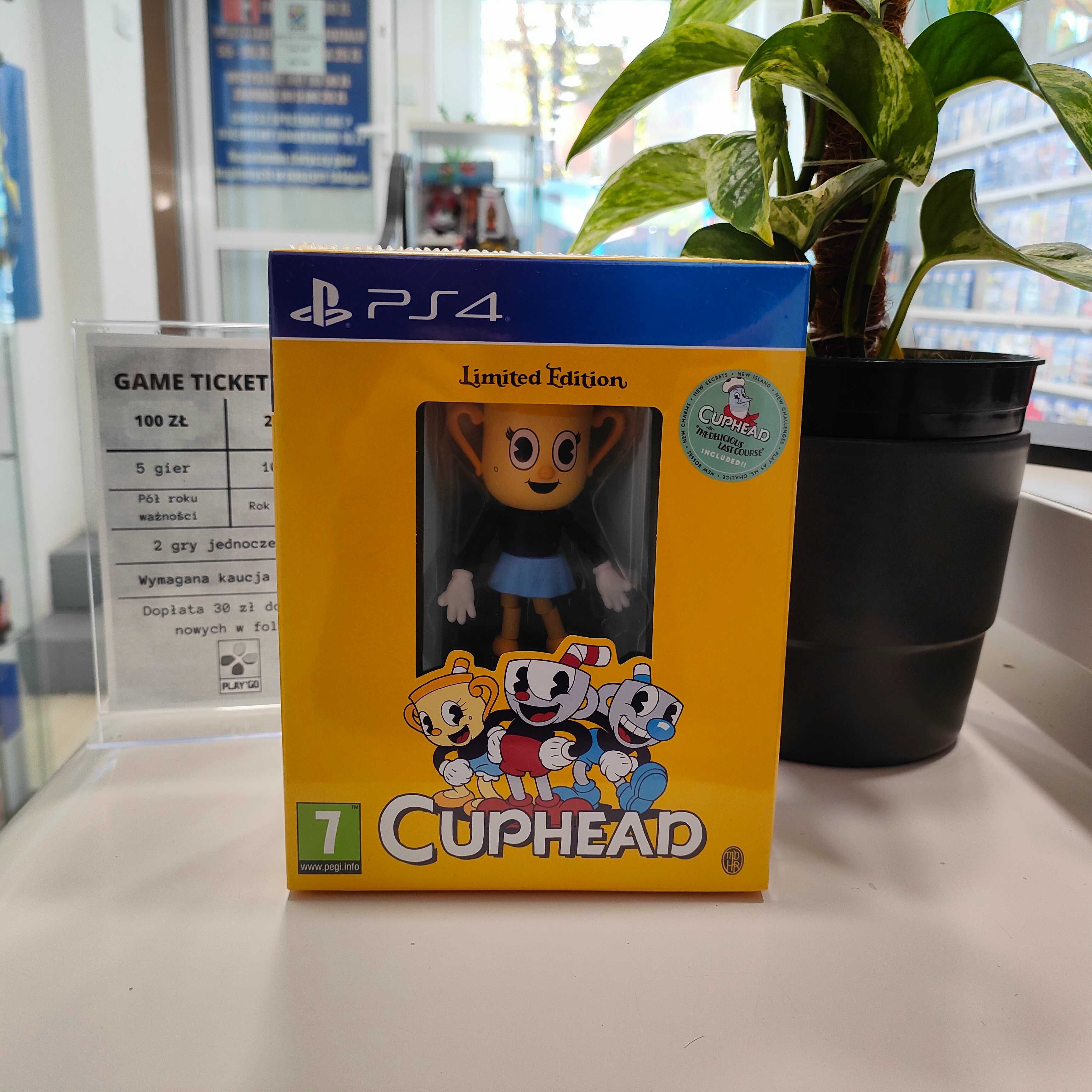Cuphead Limited Edition / Nowa w folii / PS4 PlayStation